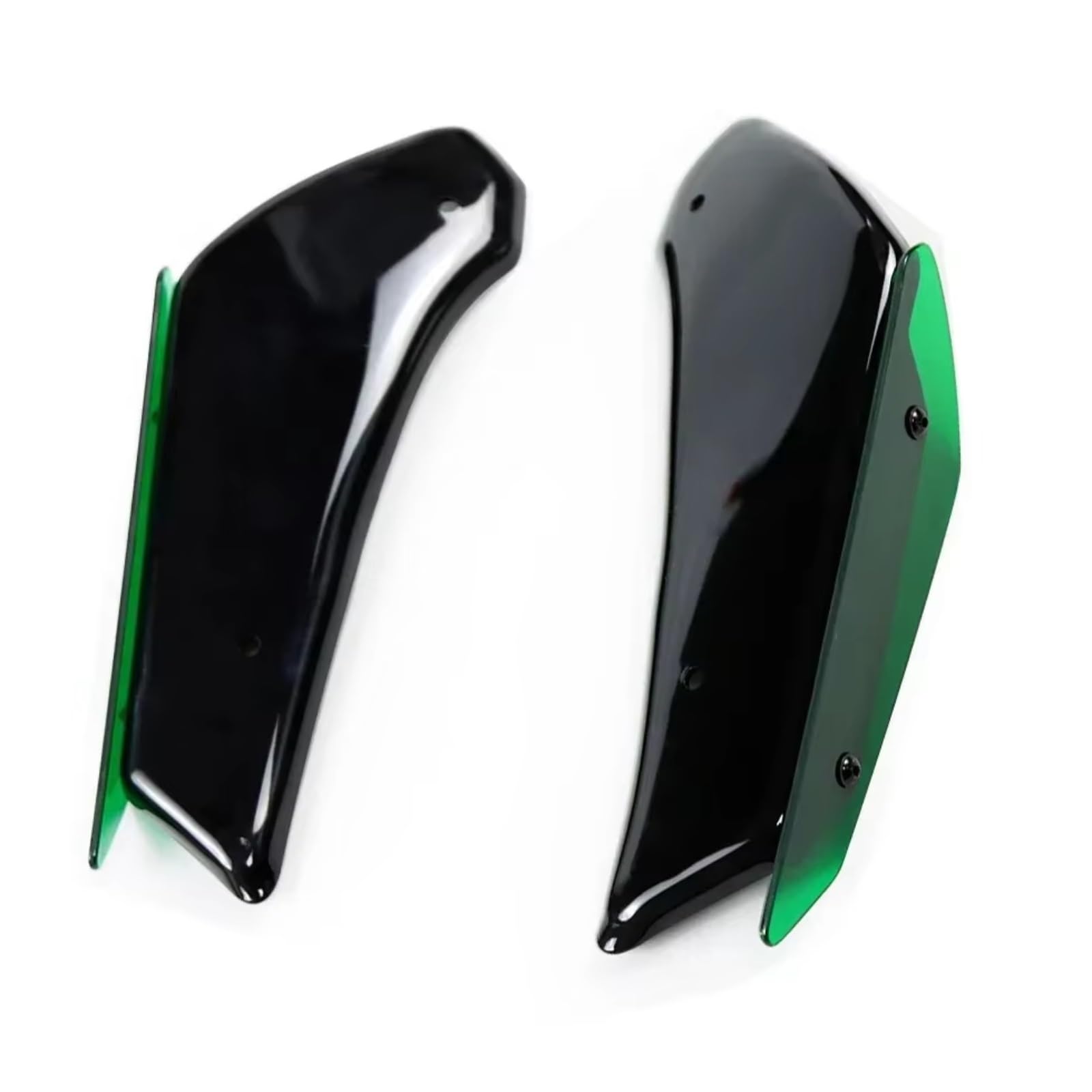 DWBXRRQS Aerodynamische Winglets Für CBR1000RR 2017 2018 2019 2020 2021 2022 2023 Winglets Spoiler Verkleidung Aerodynamische Für Flügel Kit Feste Motorrad Zubehör(Green) von DWBXRRQS