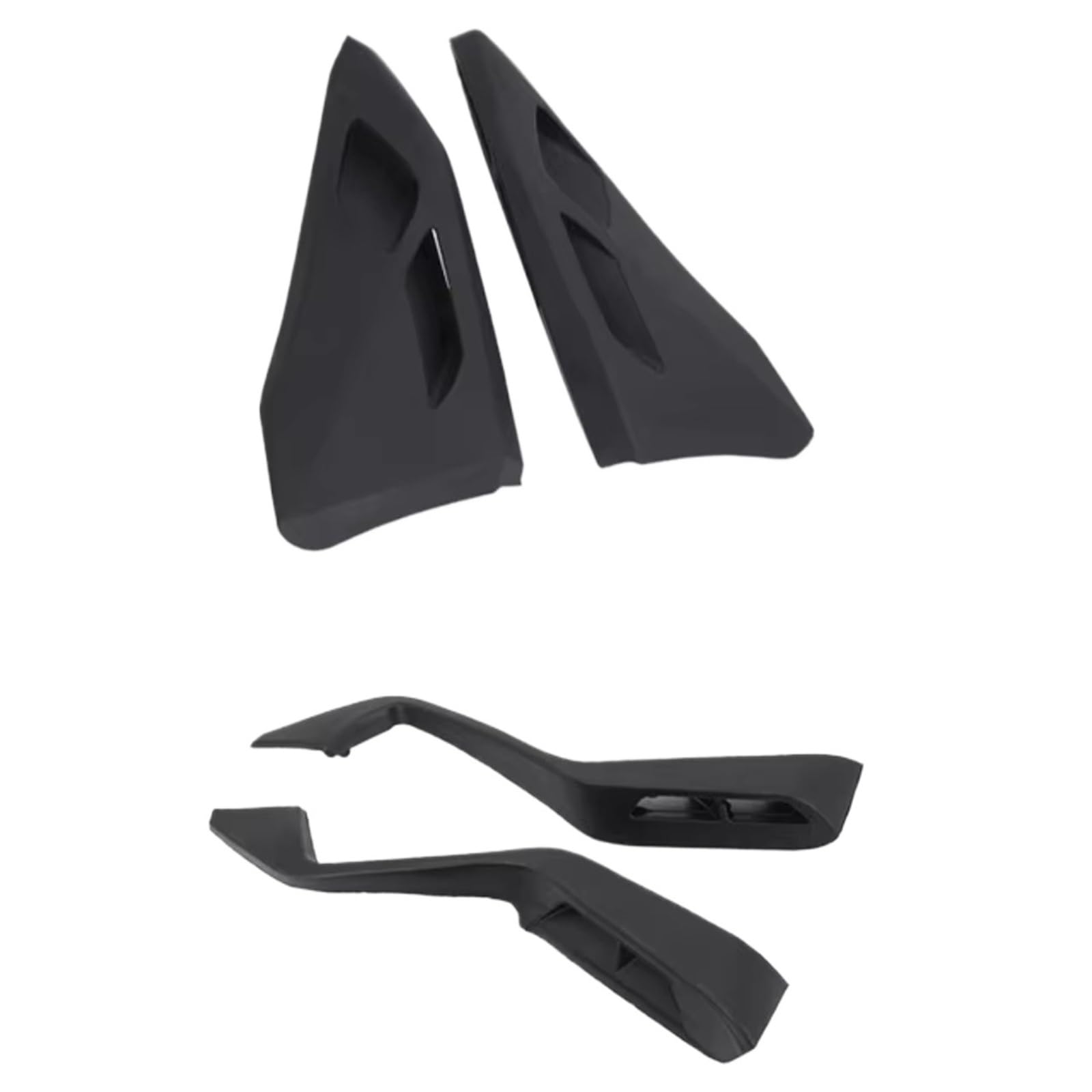 DWBXRRQS Aerodynamische Winglets Für CRF1000L Für Africa Für Twin Für Adventure Sports 2018 2019 2020 Motorrad Oberen Und Unteren Windabweiser Seite Spoiler Verkleidung(Lower and Upper) von DWBXRRQS
