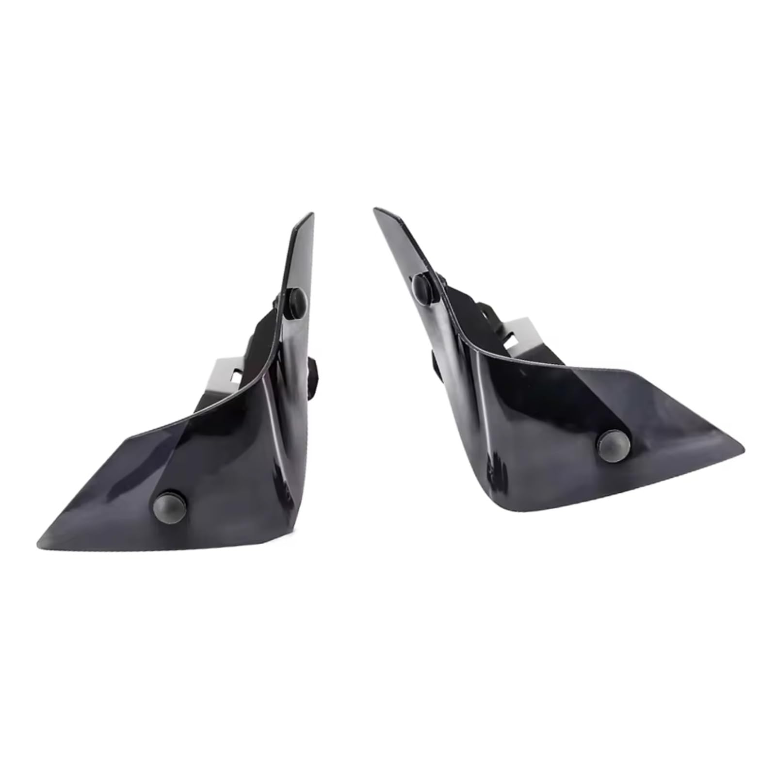 DWBXRRQS Aerodynamische Winglets Für CRF1100L Für Afrika Für Twin Motorrad Vorderseite Windschutzscheibe Windschutz Seite Spoiler Defelctor Motorrad Zubehör(Light Smoke) von DWBXRRQS