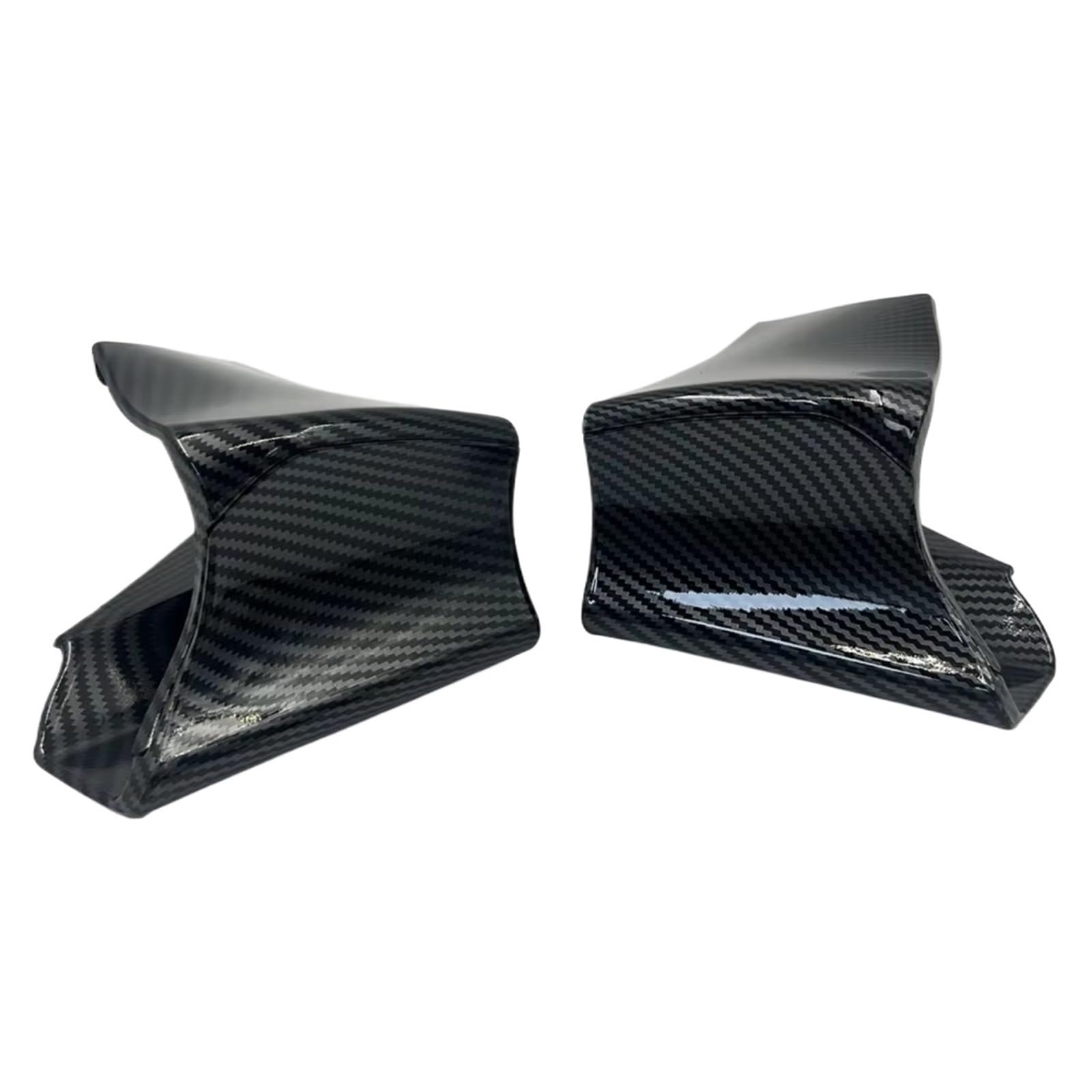 DWBXRRQS Aerodynamische Winglets Für Ninja Für ZX-4R Für ZX-4RR Für ZX25R Motorrad Winglet Aerodynamische Flügel Kit Spoiler Front Air Für Wing Kit Spoiler(Carbon) von DWBXRRQS