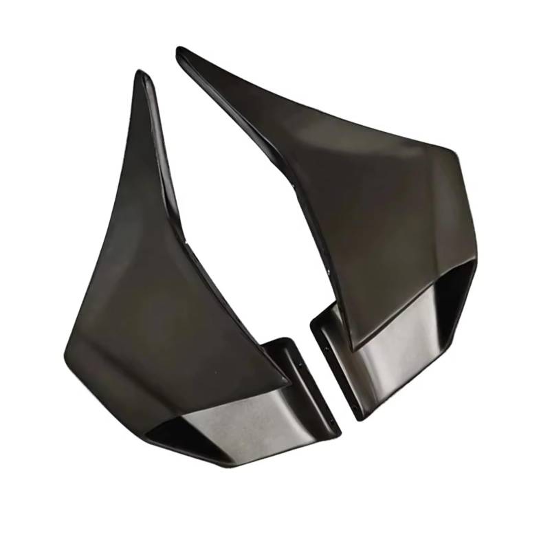 DWBXRRQS Aerodynamische Winglets Für Ninja400 2018 2019 2020 2021 2022 2023 Motorrad Feste Wind Für Flügel Seite Teile Aerodynamische Zubehör Verkleidung Spoiler Winglet(Matte Black) von DWBXRRQS