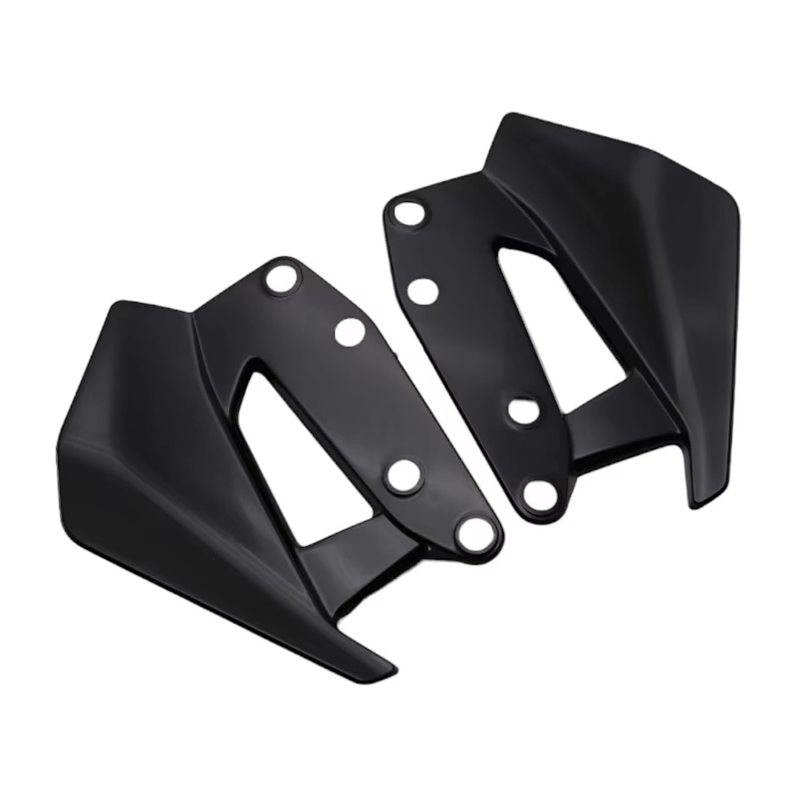 DWBXRRQS Aerodynamische Winglets Für R1300GS Option 719 Tramuntana Seite Windabweiser Spoiler Fly Screen Windschutzscheibe Carbon Look Windschutzscheibe Motorrad Ersatzteile(Black) von DWBXRRQS