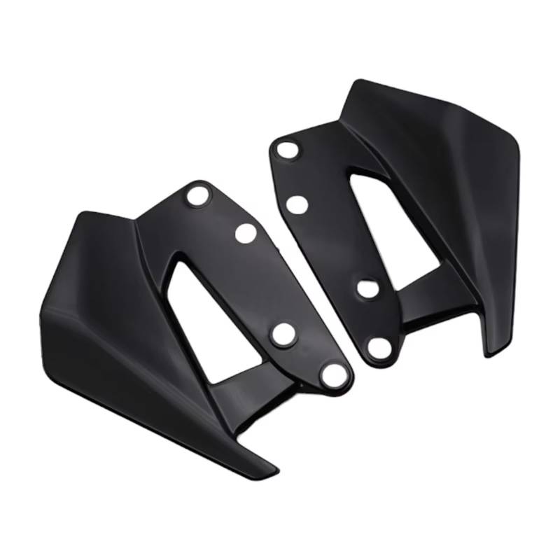 DWBXRRQS Aerodynamische Winglets Für R1300GS Option 719 Tramuntana Seite Windabweiser Spoiler Fly Screen Windschutzscheibe Carbon Look Windschutzscheibe Motorrad Ersatzteile(Black) von DWBXRRQS
