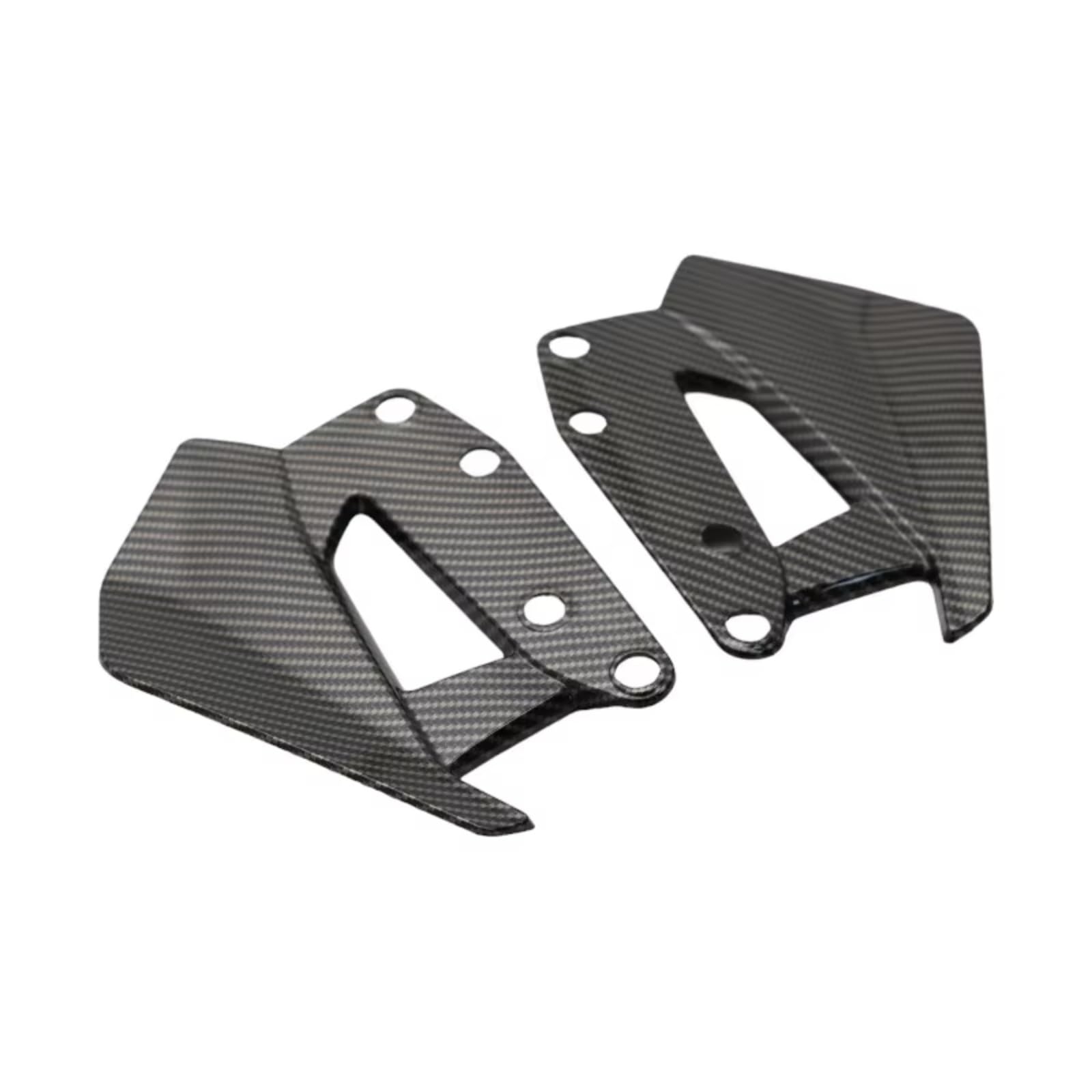 DWBXRRQS Aerodynamische Winglets Für R1300GS Option 719 Tramuntana Seite Windabweiser Spoiler Fly Screen Windschutzscheibe Carbon Look Windschutzscheibe Motorrad Ersatzteile(Carbon Look) von DWBXRRQS