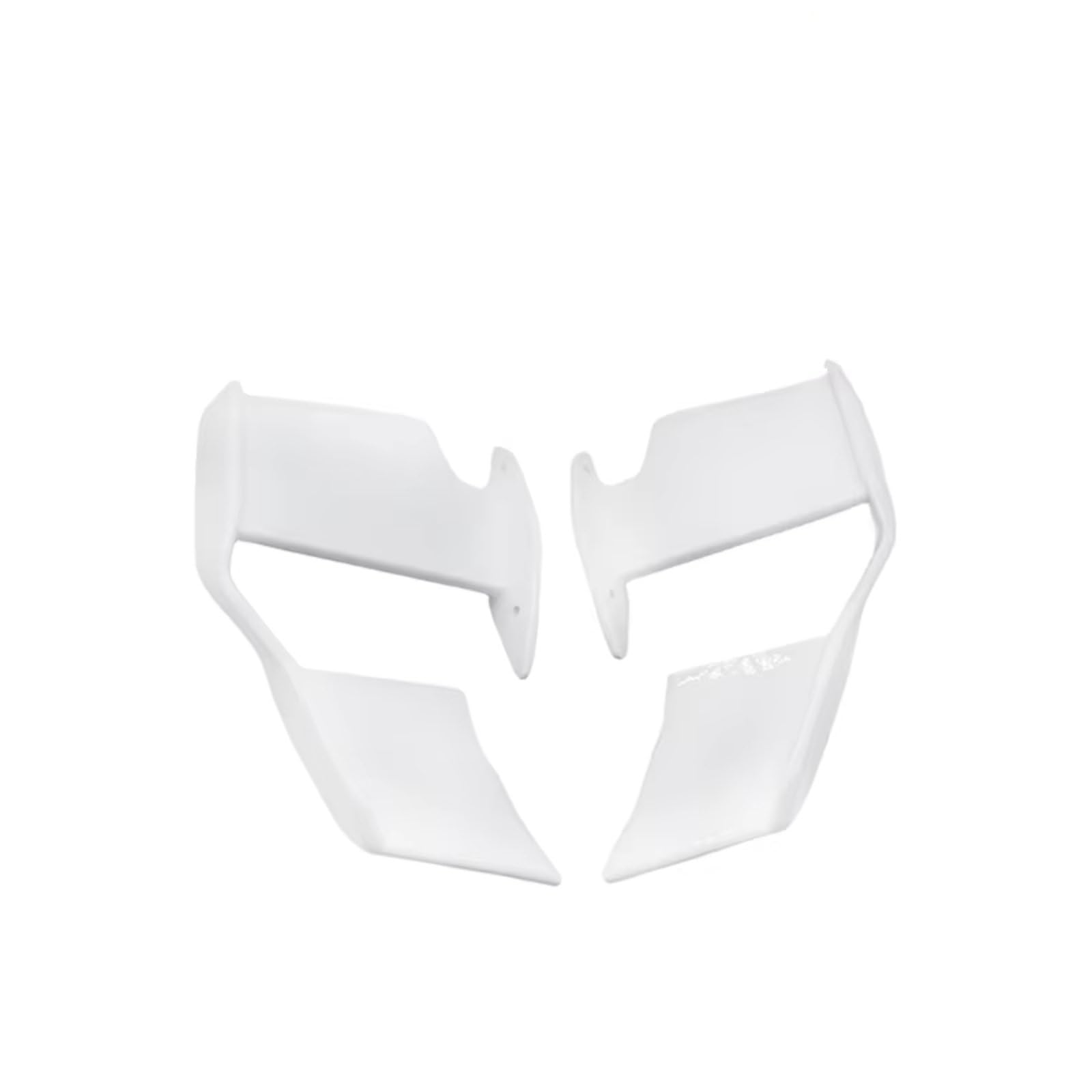 DWBXRRQS Aerodynamische Winglets Für S1000R Für S1000R Für M1000R 2021 2022 2023 Motorräder Verkleidung Seite Winglet Aerodynamische Für Flügel Kit Spoiler Motorrad Zubehör(Bright White) von DWBXRRQS