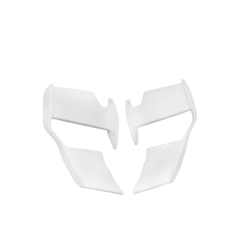 DWBXRRQS Aerodynamische Winglets Für S1000R Für S1000R Für M1000R 2021 2022 2023 Motorräder Verkleidung Seite Winglet Aerodynamische Für Flügel Kit Spoiler Motorrad Zubehör(Bright White) von DWBXRRQS