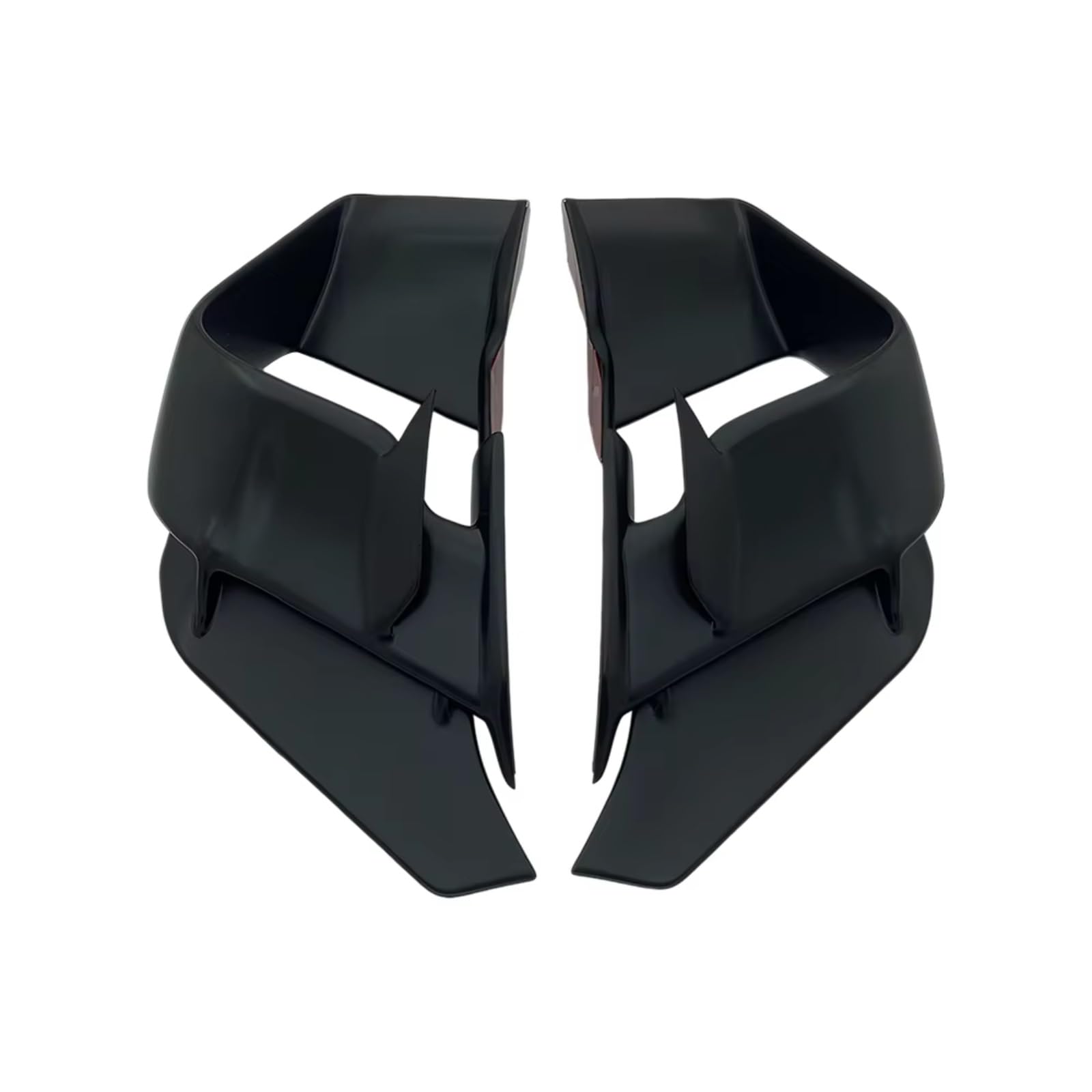 DWBXRRQS Aerodynamische Winglets Für S1000RR 2015 2016 2017 2018 2016 2017 Motorrad Seite Spoiler Aerodynamische Front Spoiler Feste Für Flügel Windschutzscheibe Für Flügel(Matte Black) von DWBXRRQS