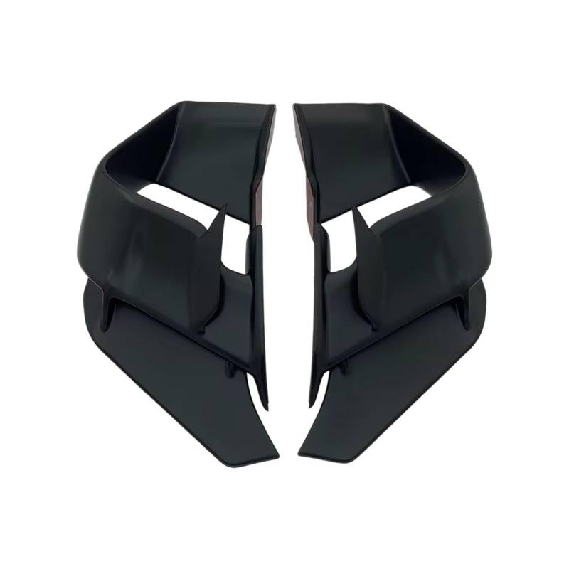 DWBXRRQS Aerodynamische Winglets Für S1000RR 2015 2016 2017 2018 2016 2017 Motorrad Seite Spoiler Aerodynamische Front Spoiler Feste Für Flügel Windschutzscheibe Für Flügel(Matte Black) von DWBXRRQS