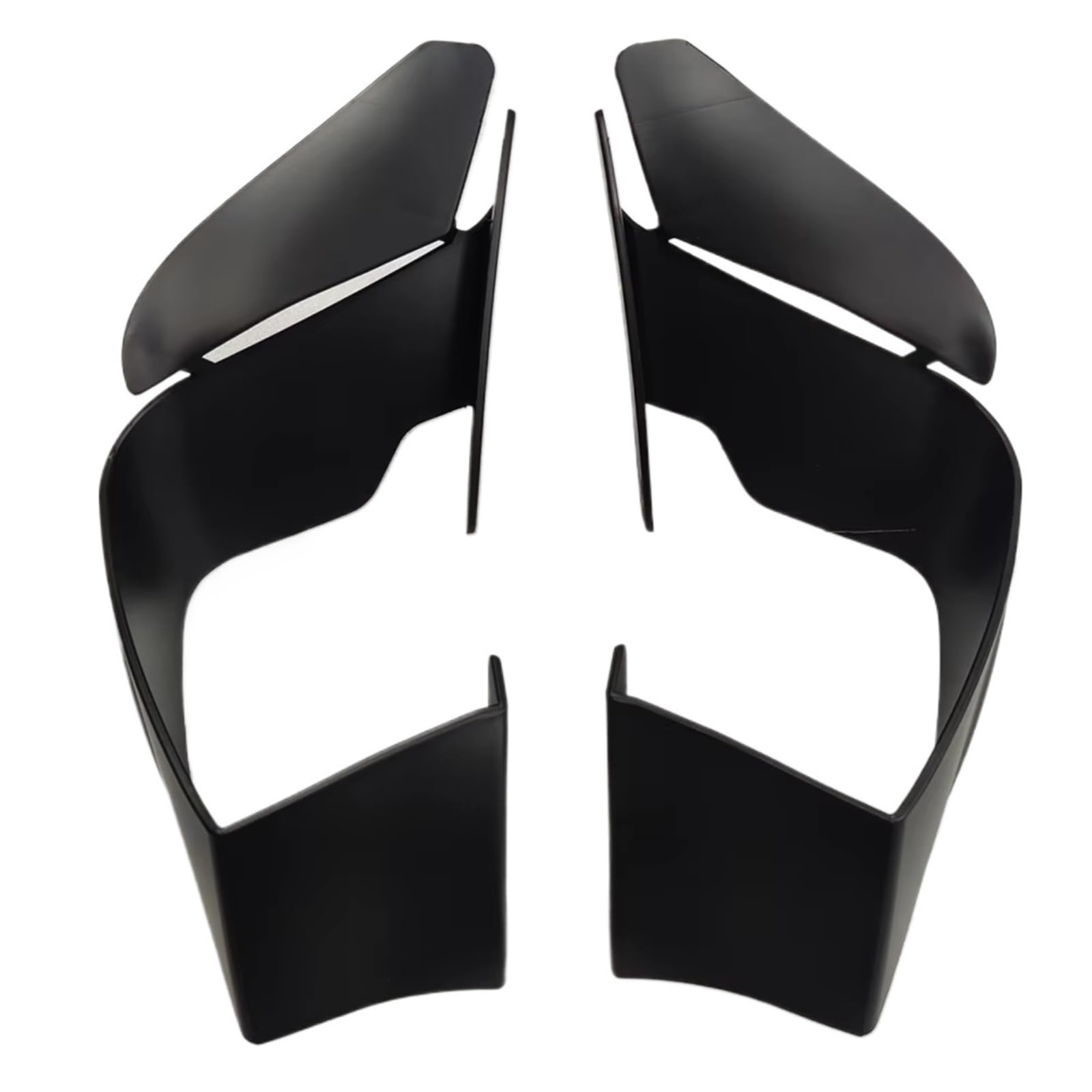 DWBXRRQS Aerodynamische Winglets Für S1000RR 2015 2016 2017 2018 Motorräder Zubehör Winglet Aerodynamische Für Flügel Kit Spoiler Motorrad Ersatzteile(Matte Black) von DWBXRRQS