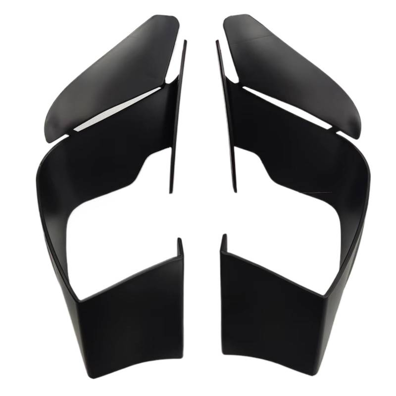 DWBXRRQS Aerodynamische Winglets Für S1000RR 2015 2016 2017 2018 Motorräder Zubehör Winglet Aerodynamische Für Flügel Kit Spoiler Motorrad Ersatzteile(Matte Black) von DWBXRRQS