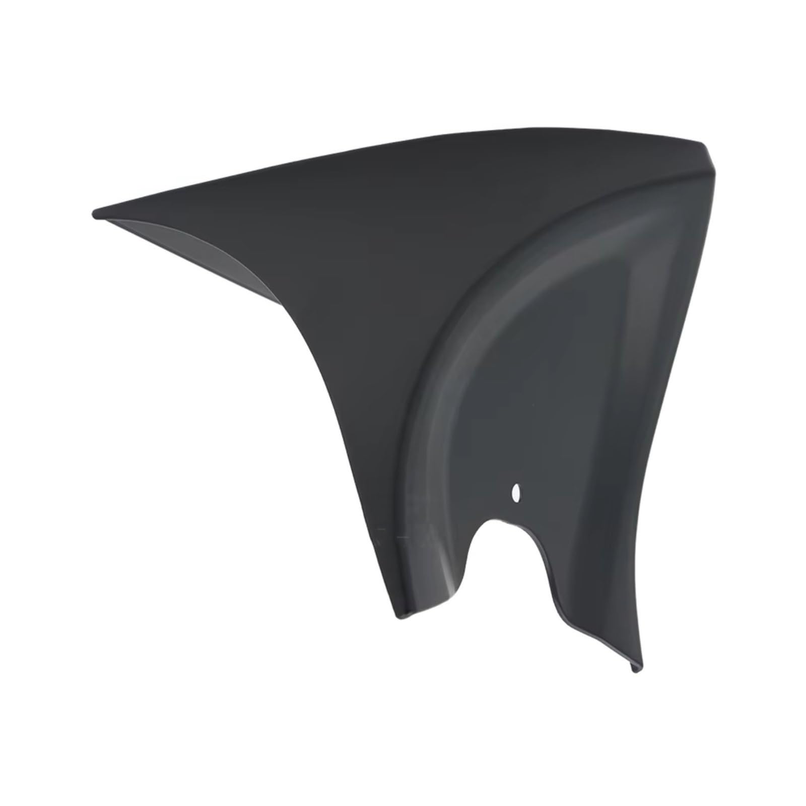 DWBXRRQS Aerodynamische Winglets Für XL1200N Für Sportster 1200 Nightster 2007-2008 Motorrad Vorne Unten Spoiler Kotflügel Air Dam Kinn Verkleidung Motorrad Zubehör(Glossy Black) von DWBXRRQS