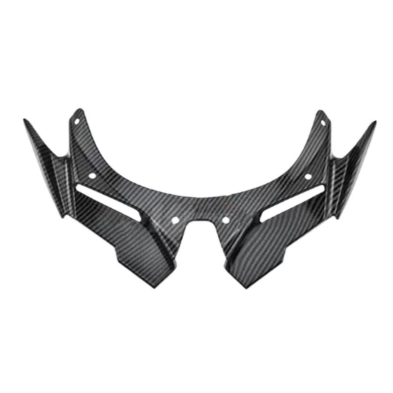DWBXRRQS Aerodynamische Winglets Für ZX-25R Für ZX-4R 2021 2022 2023 2024 Spoiler Klein Für Flügel Aerodynamisch Für Flügel Kit Spoiler Protector Motorrad Zubehör(Carbon Fiber) von DWBXRRQS