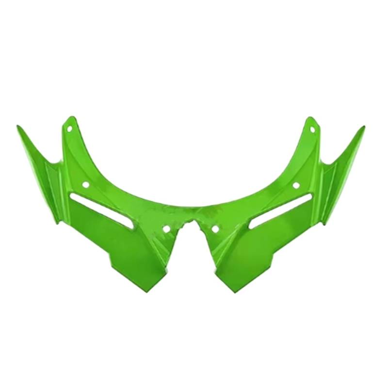 DWBXRRQS Aerodynamische Winglets Für ZX-25R Für ZX-4R 2021 2022 2023 2024 Spoiler Klein Für Flügel Aerodynamisch Für Flügel Kit Spoiler Protector Motorrad Zubehör(Green) von DWBXRRQS