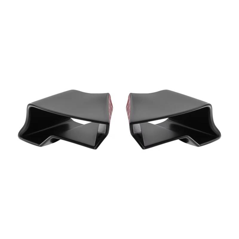 DWBXRRQS Aerodynamische Winglets Für ZX-25R Für ZX-4R Für ZX-4RR 2020 2021 2022 2023 2024 Motorrad Feste Wind Für Flügel Aerodynamische Spoiler Winglets Motorrad Zubehör von DWBXRRQS
