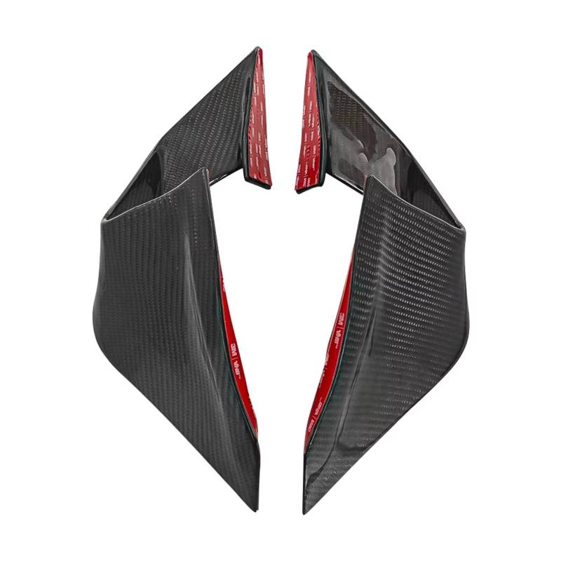 DWBXRRQS Aerodynamische Winglets Für ZX-25R Für ZX-4R Für ZX-4RR 2021 2022 2023 2024 Farbe Aerodynamischer Spoiler Winglet Motorrad Fester Wind Für Flügel Motorradzubehör von DWBXRRQS