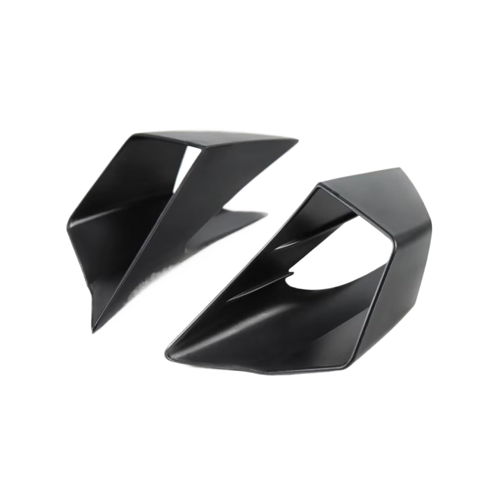 DWBXRRQS Aerodynamische Winglets Kompatibel Mit Aprilia Für GPR250R 150R Motorradverkleidung Winglets Seitenschutzabdeckungs-Kit Spoiler Winglet-Seite Für Flügelschutzabdeckung(Black) von DWBXRRQS