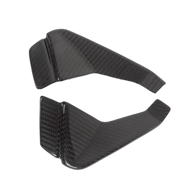 DWBXRRQS Aerodynamische Winglets Kompatibel Mit Aprilia Für RS660 2020 2021 Motorrad Front Lip Wind Für Flügel Abdeckung Spoiler Lufteinlass Abdeckung Carbon Faser von DWBXRRQS
