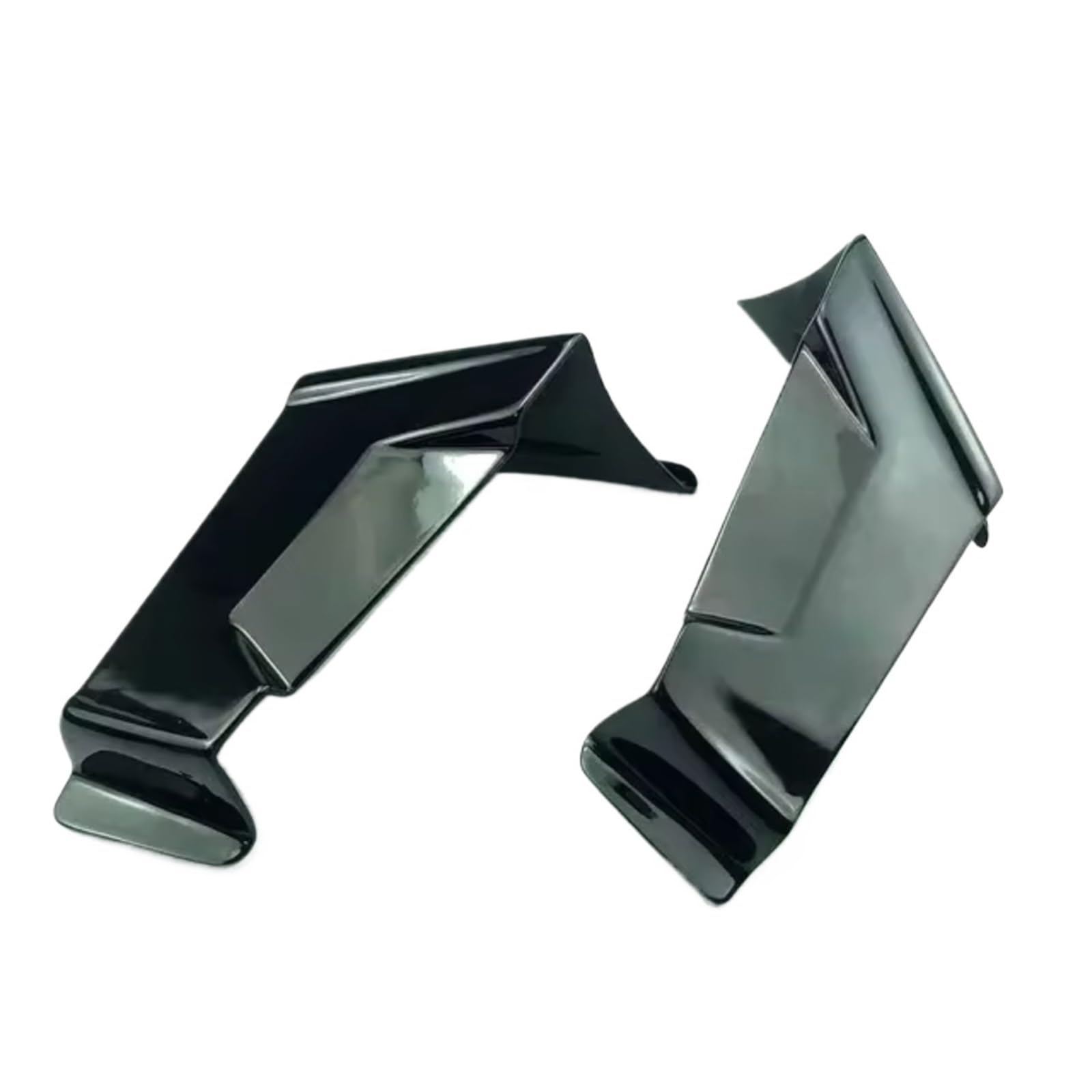 DWBXRRQS Aerodynamische Winglets Kompatibel Mit Aprilia Für RS660 Für Tuono 660 Für Naked Frontspoiler Winglet Aerodynamik Für Wing Kit Spoiler Motorradzubehör(Matte Black) von DWBXRRQS