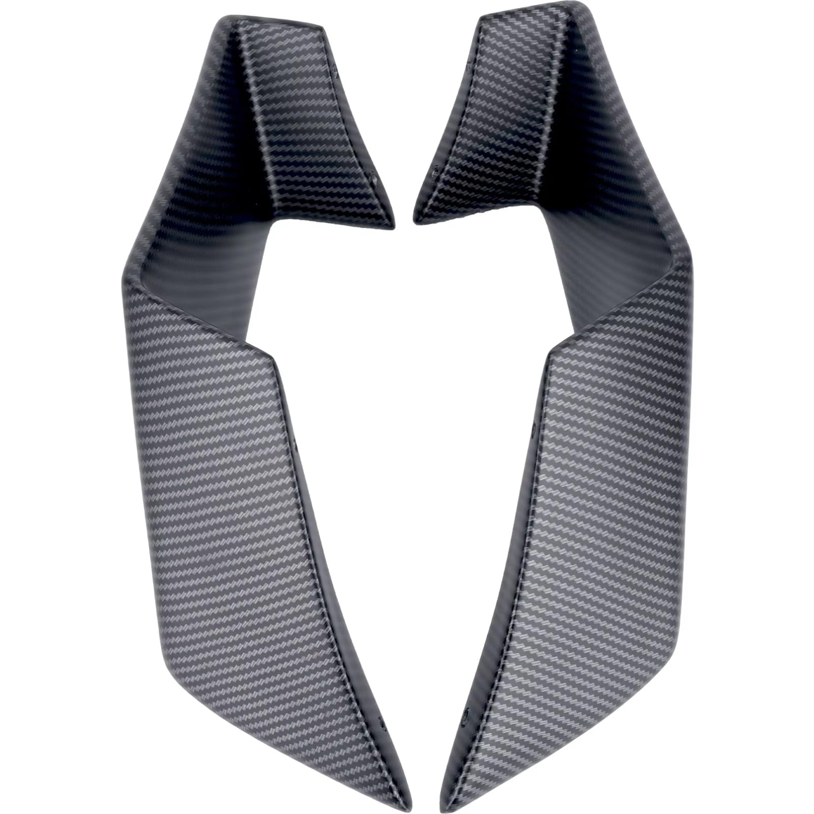DWBXRRQS Aerodynamische Winglets Kompatibel Mit Aprilia Für RSV4 2009–2021 Motorrad-Feste Tragflächen Fixiert Für Flügel ABS Aerodynamische Seite Für Flügel Zubehörteil Spoiler(Matte ABS Carbon) DWBXRRQS Aerodynamische Winglets Kompatibel Mit Aprilia Für RSV4 2009–2021 Motorrad-Feste Tragflächen Fixiert Für Flügel ABS Aerodynamische Seite Für Flügel Zubehörteil Spoiler(Matte ABS Carbon) von DWBXRRQS
