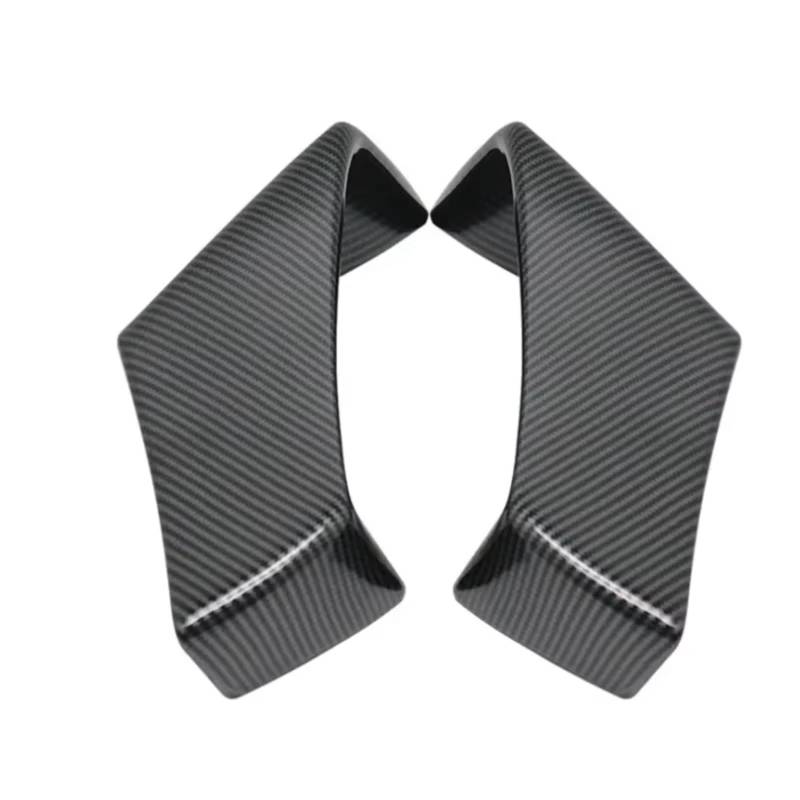 DWBXRRQS Aerodynamische Winglets Kompatibel Mit Aprilia Für RSV4 Für RF 2009–2021 Motorrad-Winglets Für Wing-Kit Spoiler Luftabweiser Seitliche Aerodynamik(ABS Carbon) von DWBXRRQS