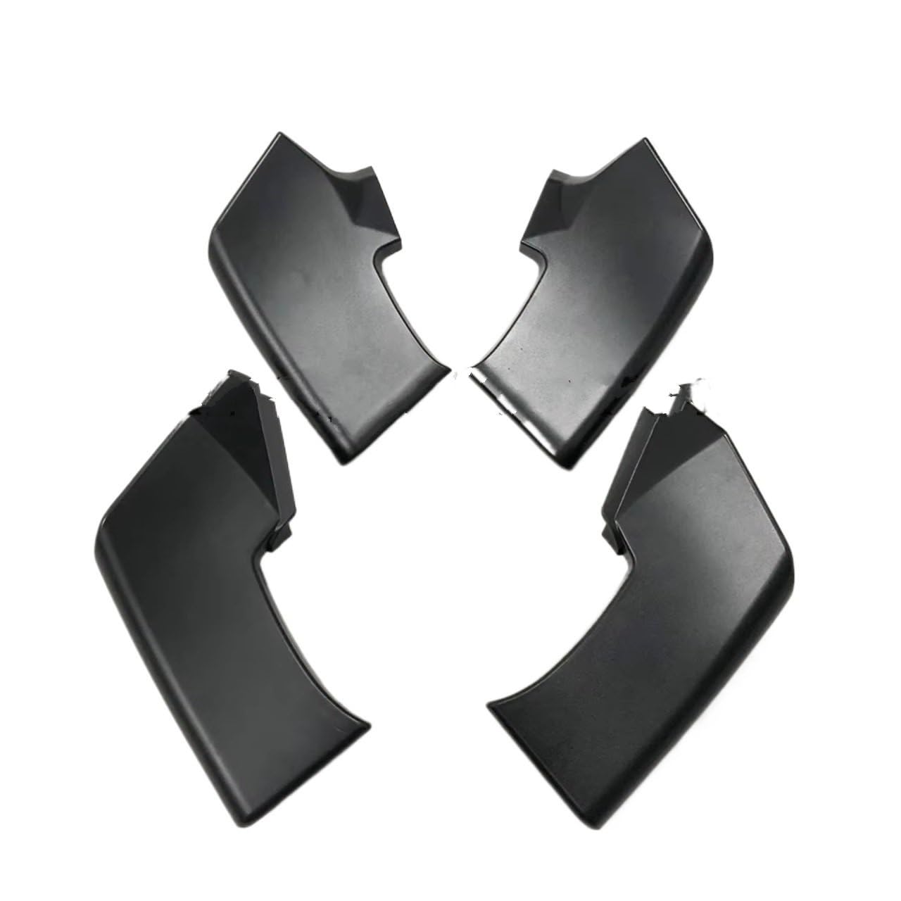 DWBXRRQS Aerodynamische Winglets Kompatibel Mit Ducati Für Street Für Fighter Für V4/S/R Für V2/S Aussehen Fester Wind Für Wing Air Guide Cover Spoiler Halterung(Black) von DWBXRRQS