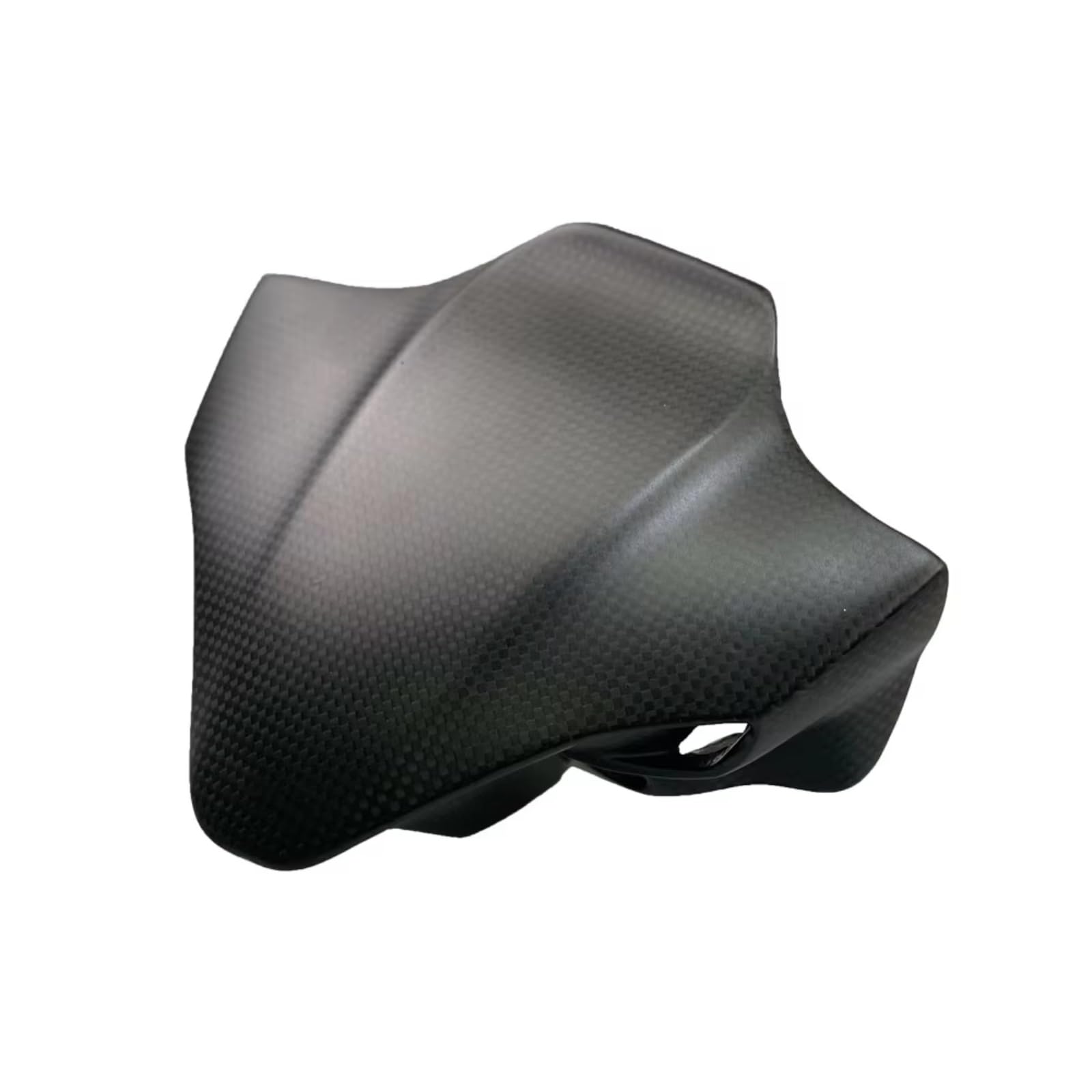 DWBXRRQS Aerodynamische Winglets Kompatibel Mit Ducati Für V4/S Für V2 2018 2019 2020 2021 2022 Frontscheibe Aus Kohlefaser Motorrad-Windabweiser Spoiler Instrumentenabdeckung(Matte Twill) von DWBXRRQS