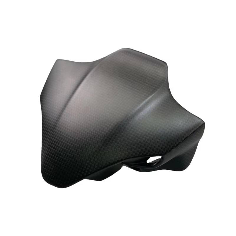 DWBXRRQS Aerodynamische Winglets Kompatibel Mit Ducati Für V4/S Für V2 2018 2019 2020 2021 2022 Frontscheibe Aus Kohlefaser Motorrad-Windabweiser Spoiler Instrumentenabdeckung(Matte Twill) von DWBXRRQS
