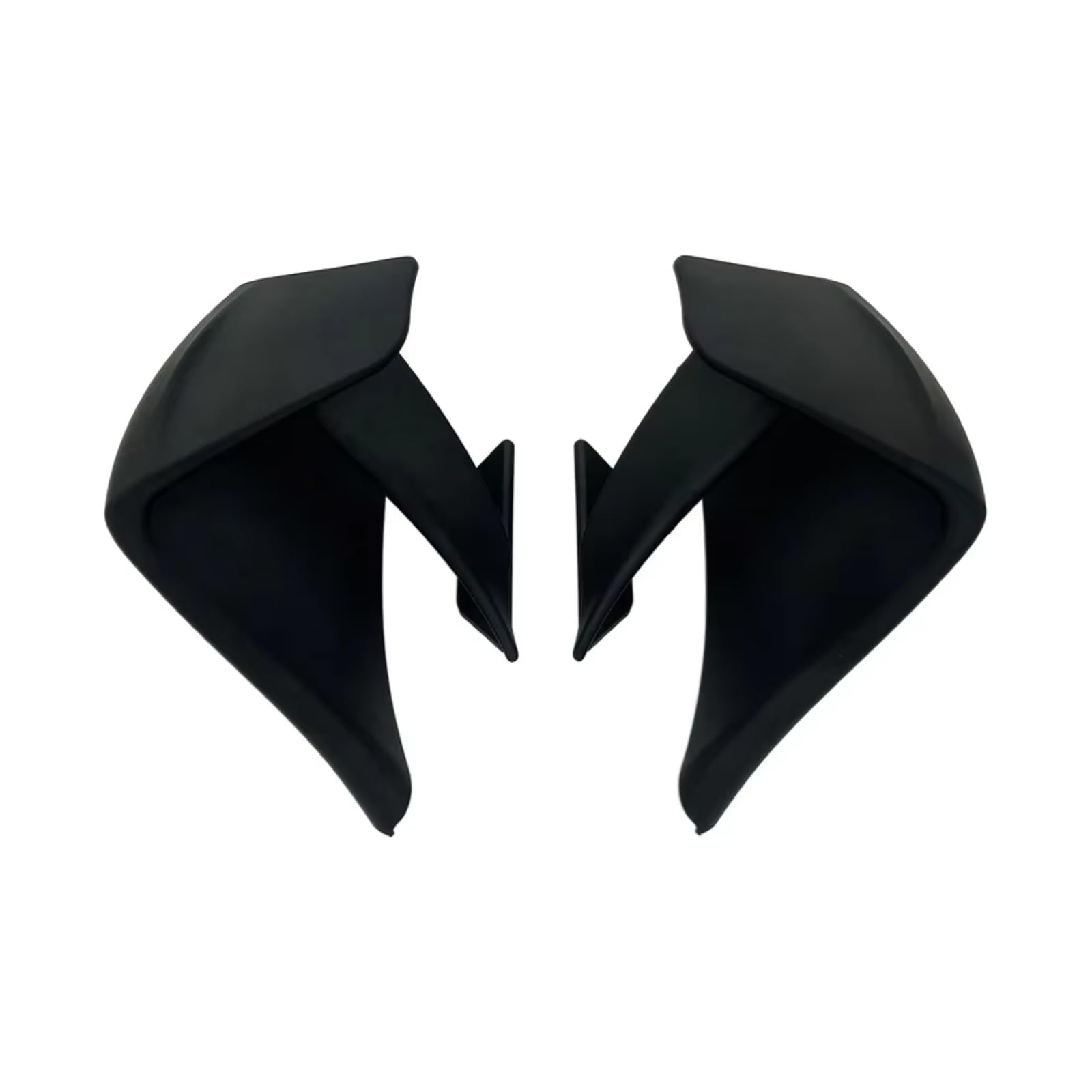 DWBXRRQS Aerodynamische Winglets Kompatibel Mit Suzuki Für GSX-R600 K11 Für GSXR750 2011–2018 Motorradverkleidung Feste Flügel Aerodynamische Flügel Spoiler(Matte Black) von DWBXRRQS