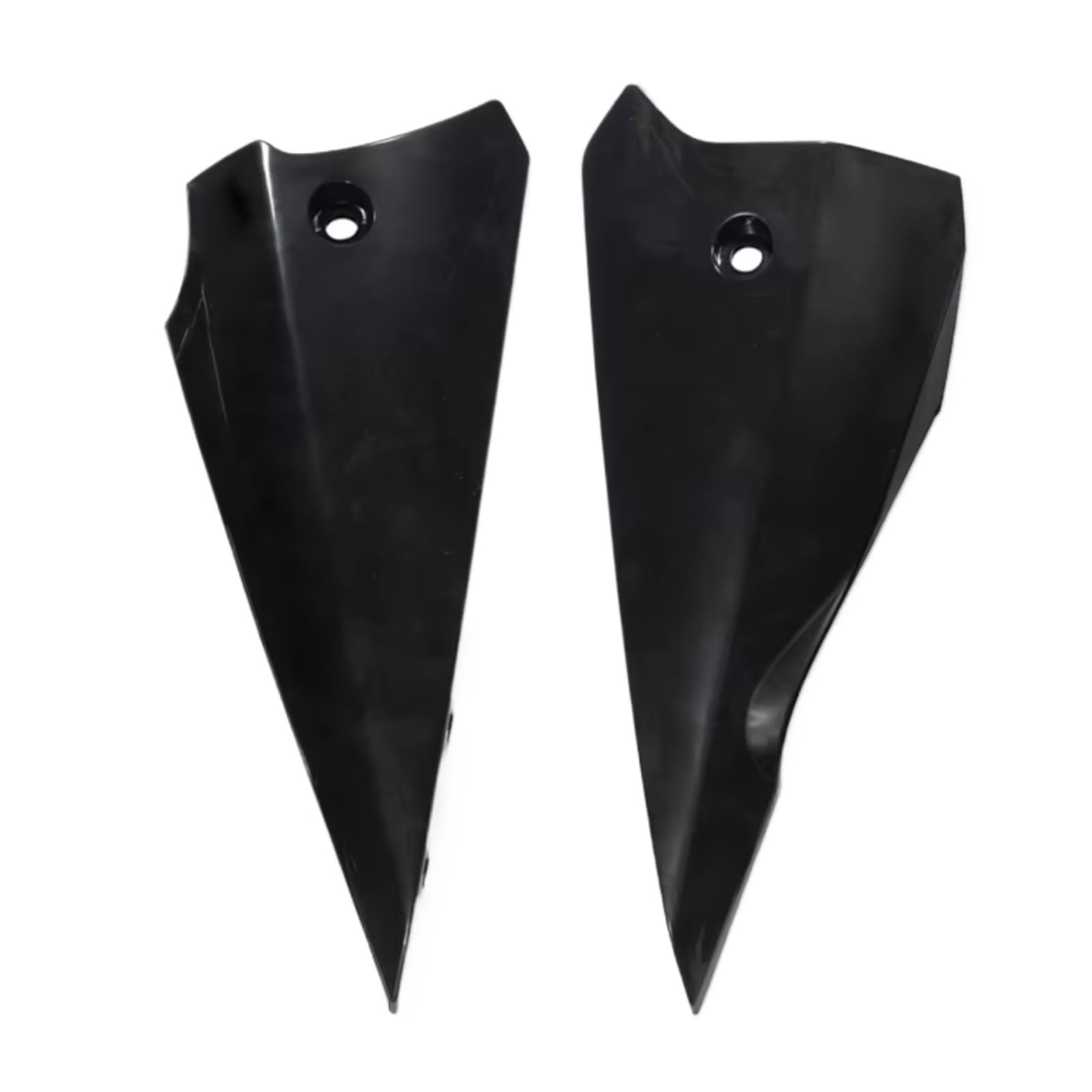 DWBXRRQS Aerodynamische Winglets Kompatibel Mit Suzuki Für GSX-S1000 2015 2016 2017 2018 2019 2020 Motorradbauch Für Pan Lower Engine Spoiler Fairing Side Panel Cover(Matte Black) von DWBXRRQS