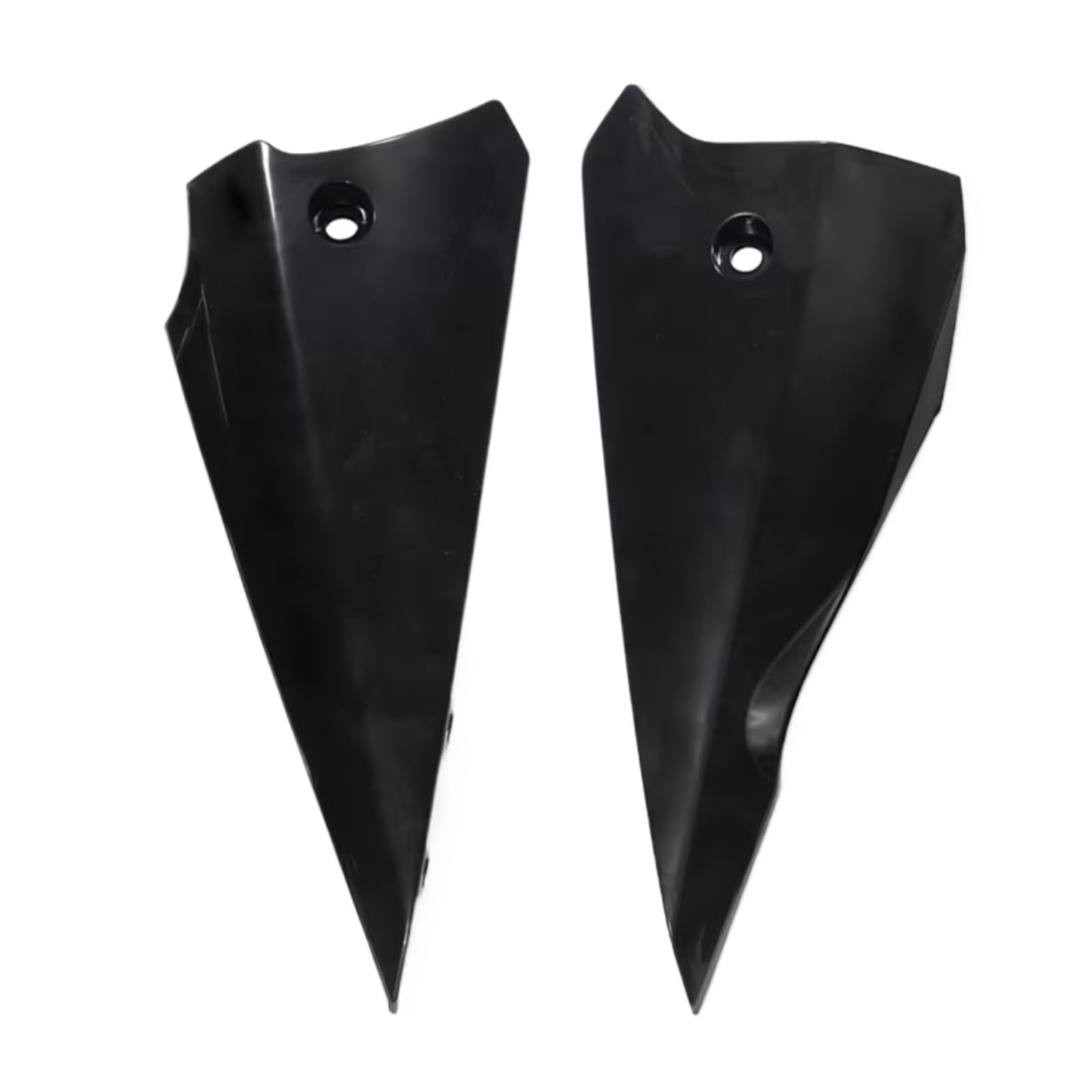 DWBXRRQS Aerodynamische Winglets Kompatibel Mit Suzuki Für GSX-S1000 2015 2016 2017 2018 2019 2020. Motorradbauch Für Pan Lower Engine Spoiler Fairing Side Panel Cover(Unpainted-1 Set) von DWBXRRQS