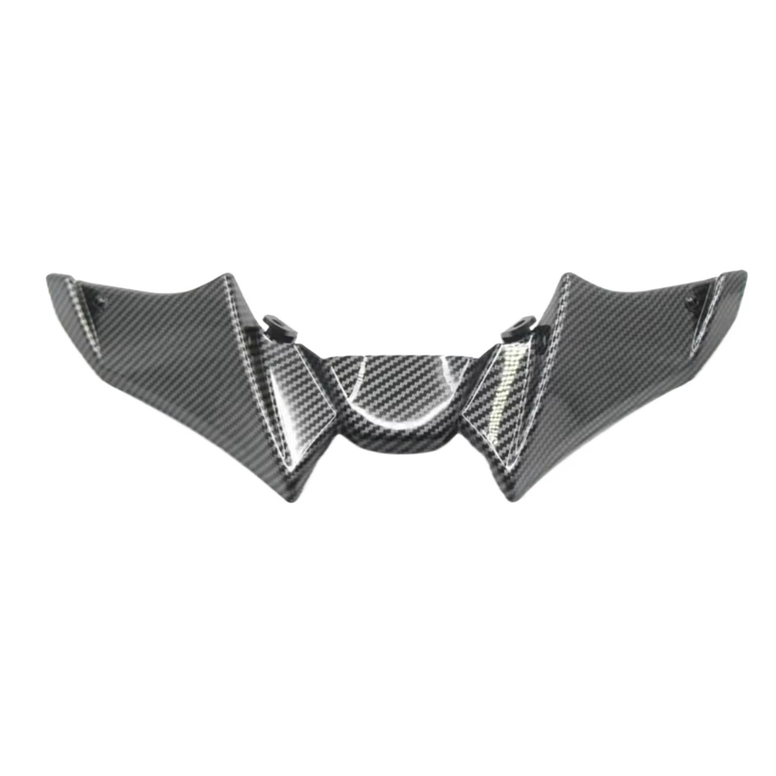 DWBXRRQS Aerodynamische Winglets Kompatibel Mit Yamaha Für MT09/SP 2021 2022 2023 Motorrad Für Sport Downforce Für Naked Forntal Spoiler Aerodynamisch Für Flügelabweiser(Carbon Fiber) von DWBXRRQS