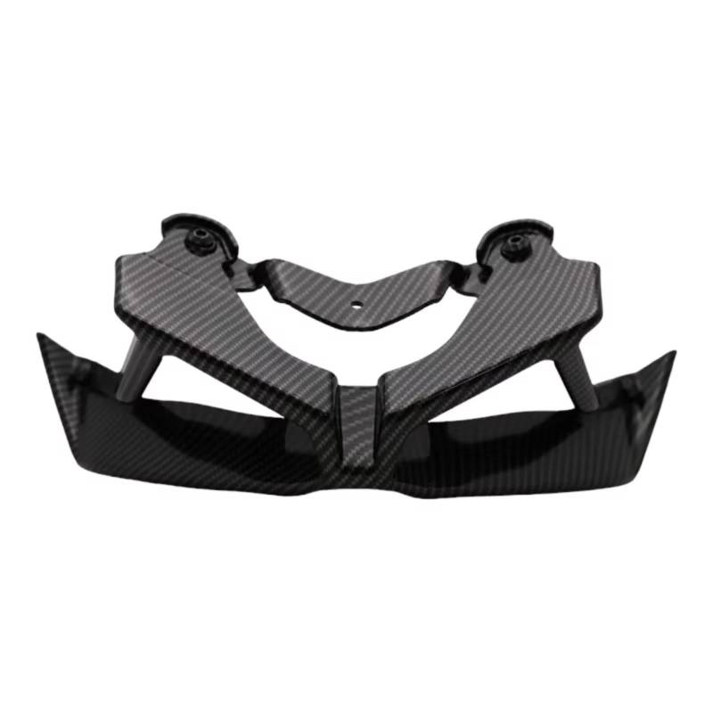 DWBXRRQS Aerodynamische Winglets Kompatibel Mit Yamaha Für MT09 Für MT09 SP 2017 2018 2019 2020 Carbon Front Downforce Spoiler Downforce Für Nackte Frontspoiler(Carbon Look) von DWBXRRQS