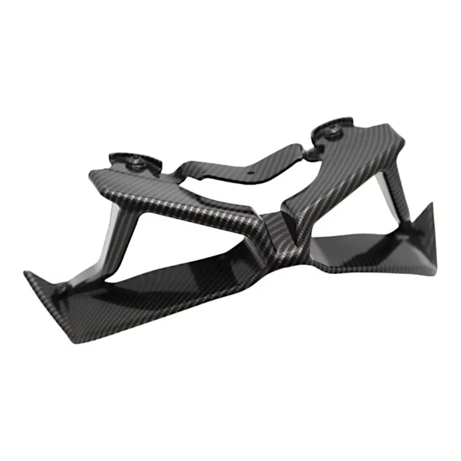 DWBXRRQS Aerodynamische Winglets Kompatibel Mit Yamaha Für MT09 SP 2017 2018 2019 2020 Abtrieb Für Nackte Frontal -Spoiler -Winglet -Aerodynamik Für Flügelspoiler -Kit(Carbon Look) von DWBXRRQS