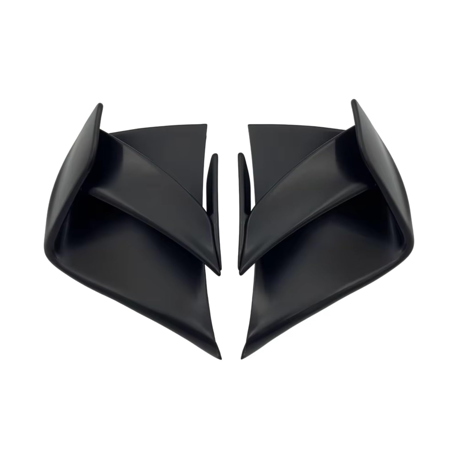 DWBXRRQS Aerodynamische Winglets Kompatibel Mit Yamaha Für YZF-R1 2009 2010 2011 2012 2013 2014 ABS-Motorrad-Spoiler Fest Für Flügel-Winglet-Aerodynamik(Matte Black) von DWBXRRQS