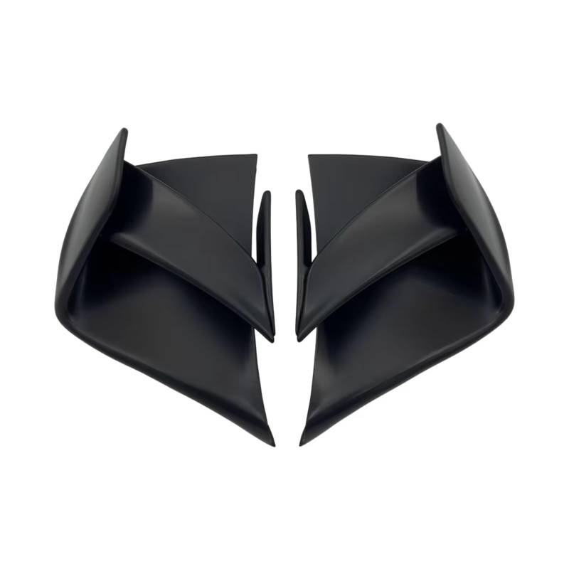 DWBXRRQS Aerodynamische Winglets Kompatibel Mit Yamaha Für YZF-R1 2009 2010 2011 2012 2013 2014 ABS-Motorrad-Spoiler Fest Für Flügel-Winglet-Aerodynamik(Matte Black) von DWBXRRQS