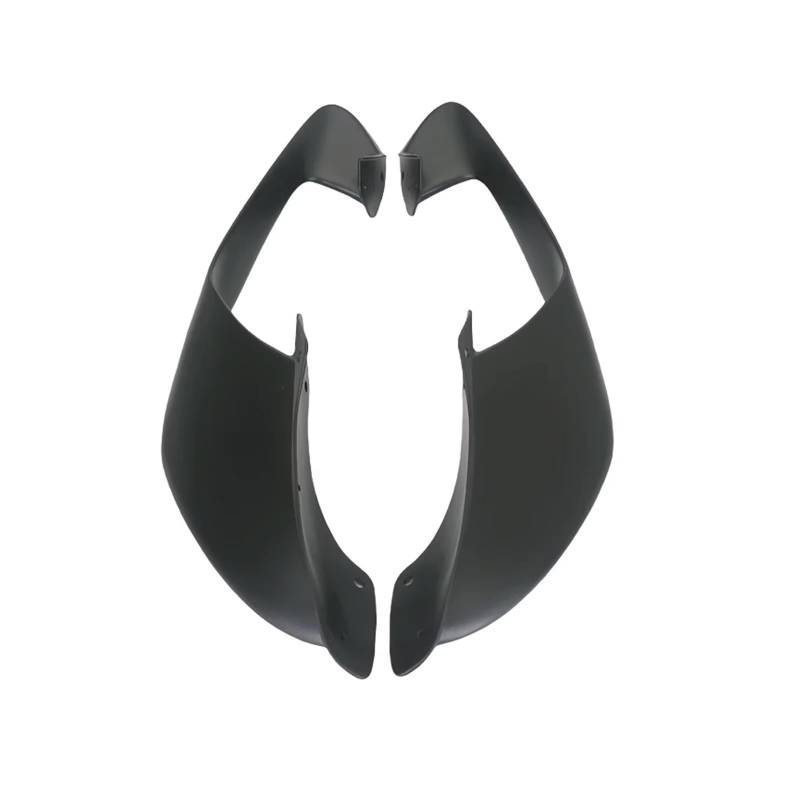 DWBXRRQS Aerodynamische Winglets Kompatibel Mit Yamaha Für YZF-R1 Für YZF-R1M 2020–2024 Motorrad-Sport-Abtrieb Nackte Seitenspoiler Winglet-Kit Spoiler-Windflügel(Matte Black) von DWBXRRQS