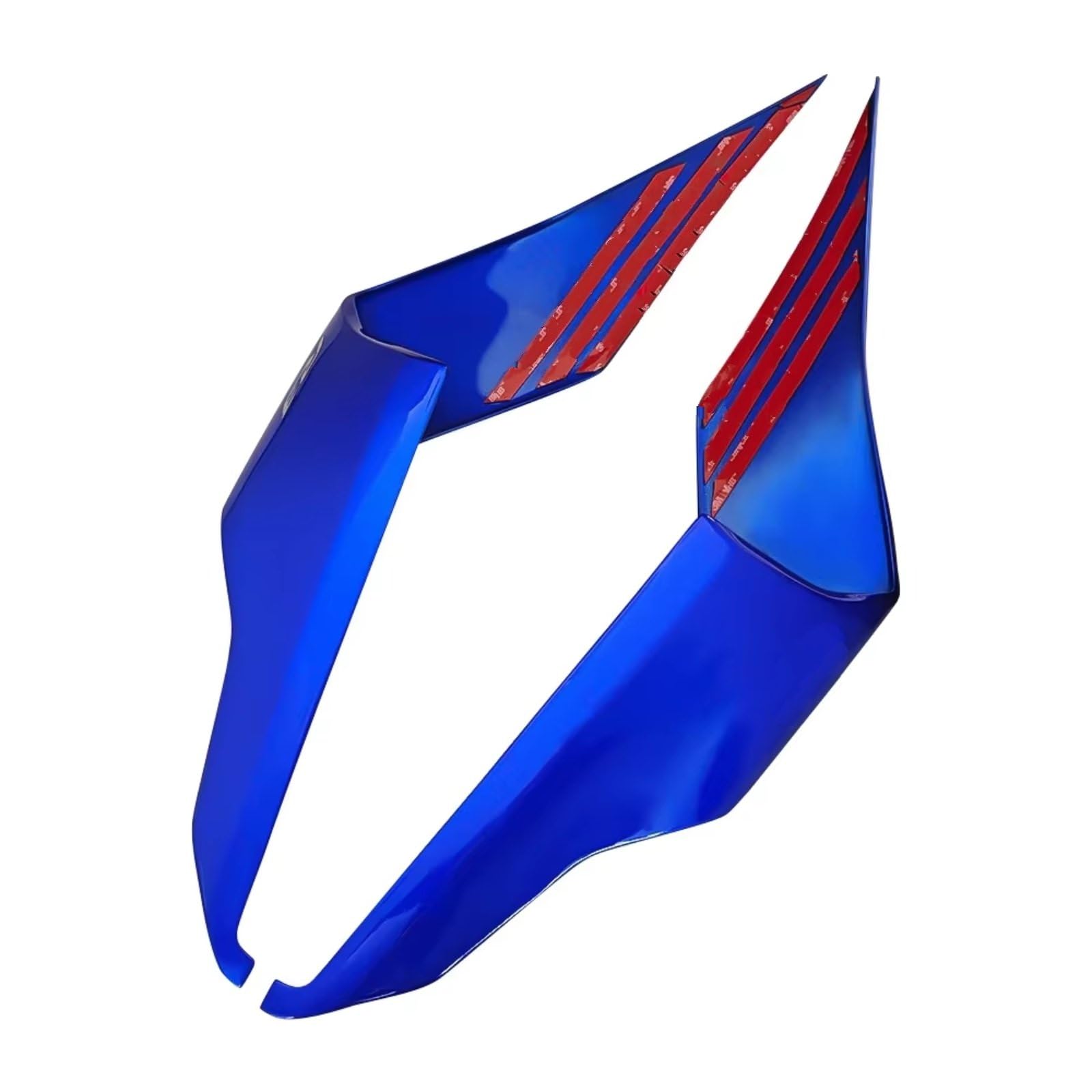 DWBXRRQS Aerodynamische Winglets Kompatibel Mit Yamaha Für YZF-R3 2019–2023 Motorrad-Heckschwanz Für Flügelseite Verkleidung Spoiler Verkleidungsseite Für Flügel-Luftführung(Blue) von DWBXRRQS