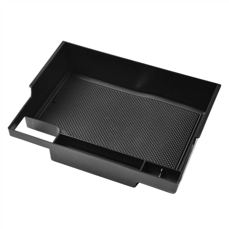 DWBXRRQS Armlehnen Organizer Tray Kompatibel Mit Ford Für Explorer 2020 2021 2022, Auto-Mittelkonsolen-Organizer Armlehne Versteckte Aufbewahrungsbox Zubehör Auto-Armlehnenbox(Black) von DWBXRRQS