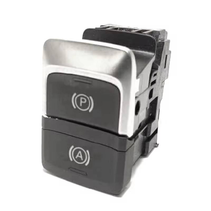 DWBXRRQS Auto Handbremsschalter Kompatibel Mit Q3 8U 2011-2118 Elektronischer Automatischer Handbremsknopf Parkbremse Schalter Autobremsknopf Zubehör OEM: 8U0927225G 4K1713111B von DWBXRRQS