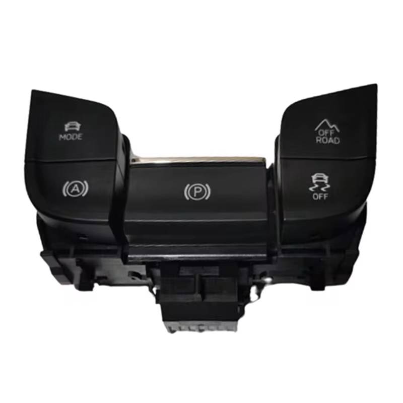 DWBXRRQS Auto Handbremsschalter Kompatibel Mit Skoda Für Kodiak 2017 Elektrischer Handbremsschalter Einparkhilfeschalter Autobremsknopf Autobremsknopf OEM: 566927225B von DWBXRRQS