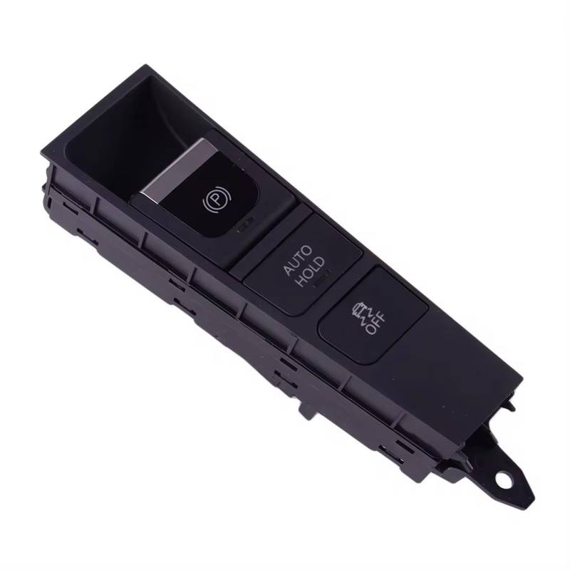 DWBXRRQS Auto Handbremsschalter Kompatibel Mit VW Für Passat B7 2012 2013 2014 2015 Feststellbremse Auto Hold Schalter Konsole Handbremsschalter Knopf Schwarz Ersatz OEM: 3AD927137 von DWBXRRQS