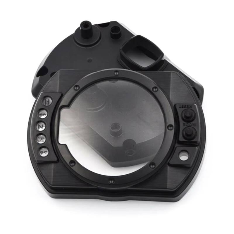 DWBXRRQS Motorrad Armaturenbrett Für ZX6R 2003 2004 2005 Für ZX-10R 2005 Tachometer Kilometerzähler Instrument Gehäuse Fall Tachometer Messgerät Abdeckung Gehäuse Ersetzen Teile Zubehör(1 Set) von DWBXRRQS