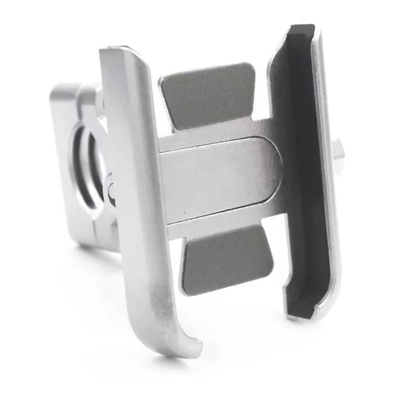 DWBXRRQS Motorrad GPS Halterung Für CBR600RR Für CBR1000RR Für CBR500R Für CBR300R Für CBR250R Für CB150R Motorrad Lenker Handy Halter GPS Stand Halterung(Silver,Handlebar) von DWBXRRQS