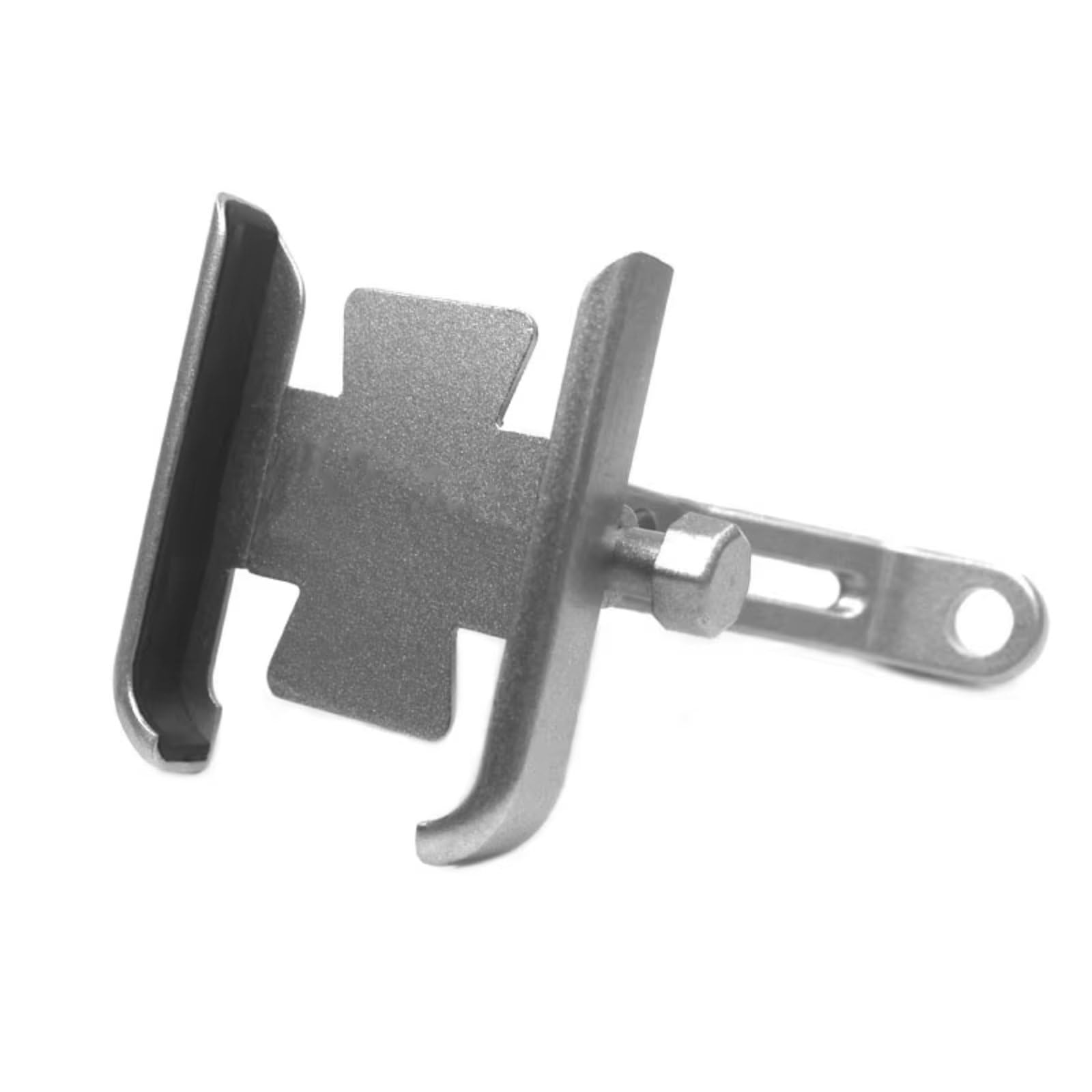 DWBXRRQS Motorrad GPS Halterung Für SH300 Für SH 300 Motorrad Lenker Rückspiegel Handy Halter GPS Stand Halterung Zubehör(Silver,Mirror Holder) von DWBXRRQS
