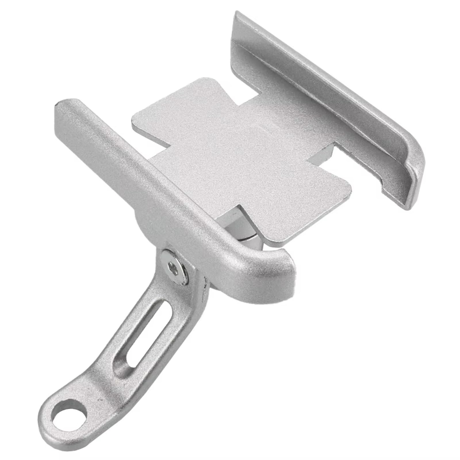 DWBXRRQS Motorrad GPS Halterung Für ZX6R Für ZX-6R Für ZX 6R 2000-2024 2023 2022 2021 Motorrad Lenker Handy Halter GPS Stand Halterung Zubehör(Silver,Mirror Holder) von DWBXRRQS