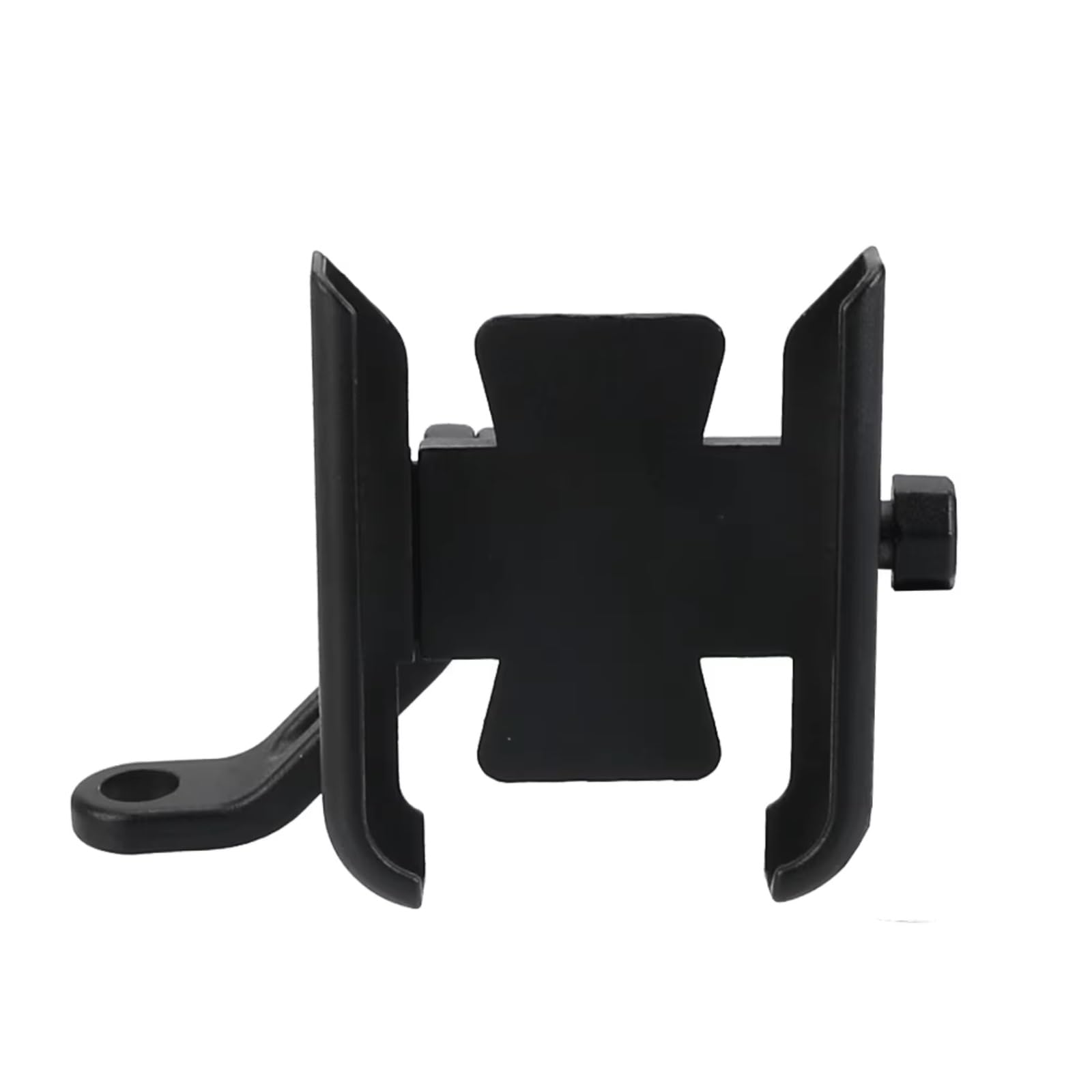 DWBXRRQS Motorrad GPS Halterung Kompatibel Mit Yamaha Für XMAX250 Für XMAX125 Für XMAX300 Für XMAX400 Motorrad Lenker Handyhalter GPS Ständerhalterung Zubehör(Black,Mirror Holder) von DWBXRRQS
