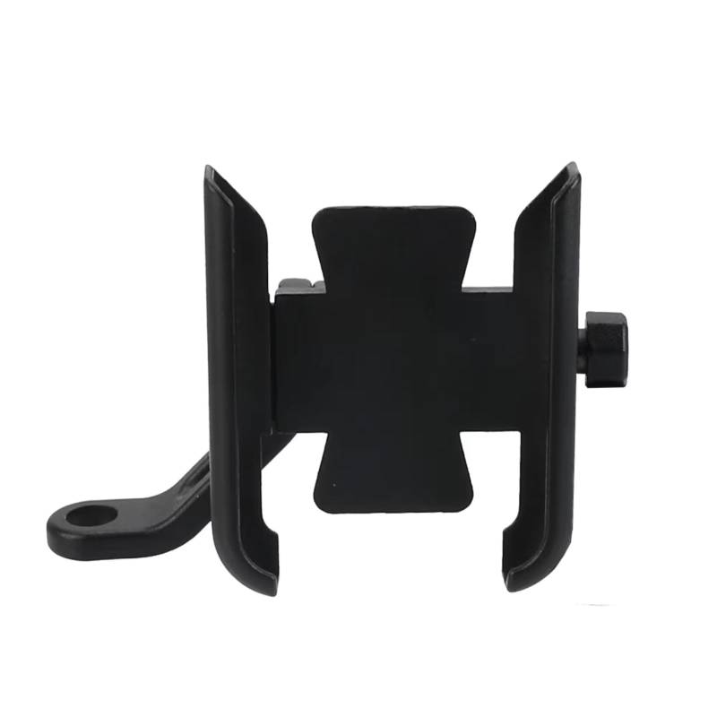 DWBXRRQS Motorrad GPS Halterung Kompatibel Mit Yamaha Für XMAX250 Für XMAX125 Für XMAX300 Für XMAX400 Motorrad Lenker Handyhalter GPS Ständerhalterung Zubehör(Black,Mirror Holder) von DWBXRRQS
