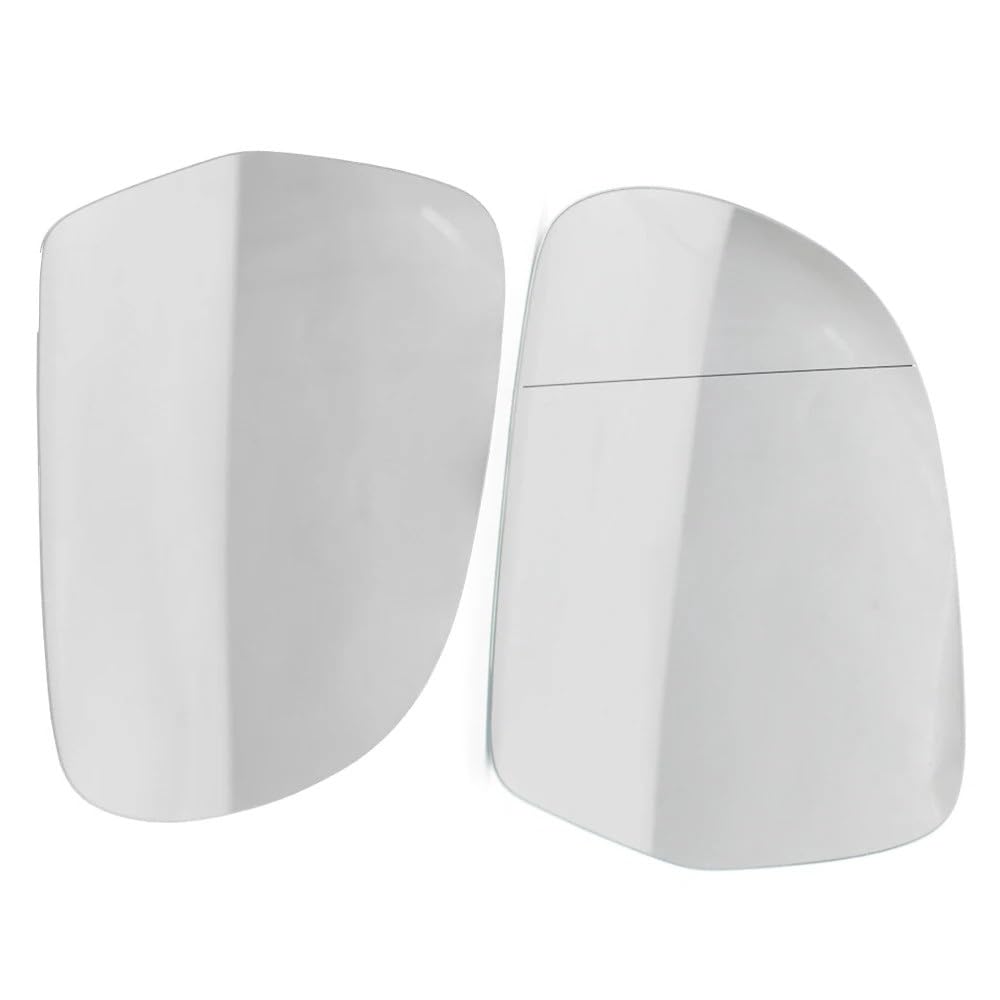 DWBXRRQS Türspiegelglas Kompatibel Mit A5 Für S5 2008 2009 Auto Beheizter Rückspiegel Glas Seitentürspiegel Linse 8T0857535E 4F0857535AF 8T0857536D 4F0857536AE(Left+Right) von DWBXRRQS