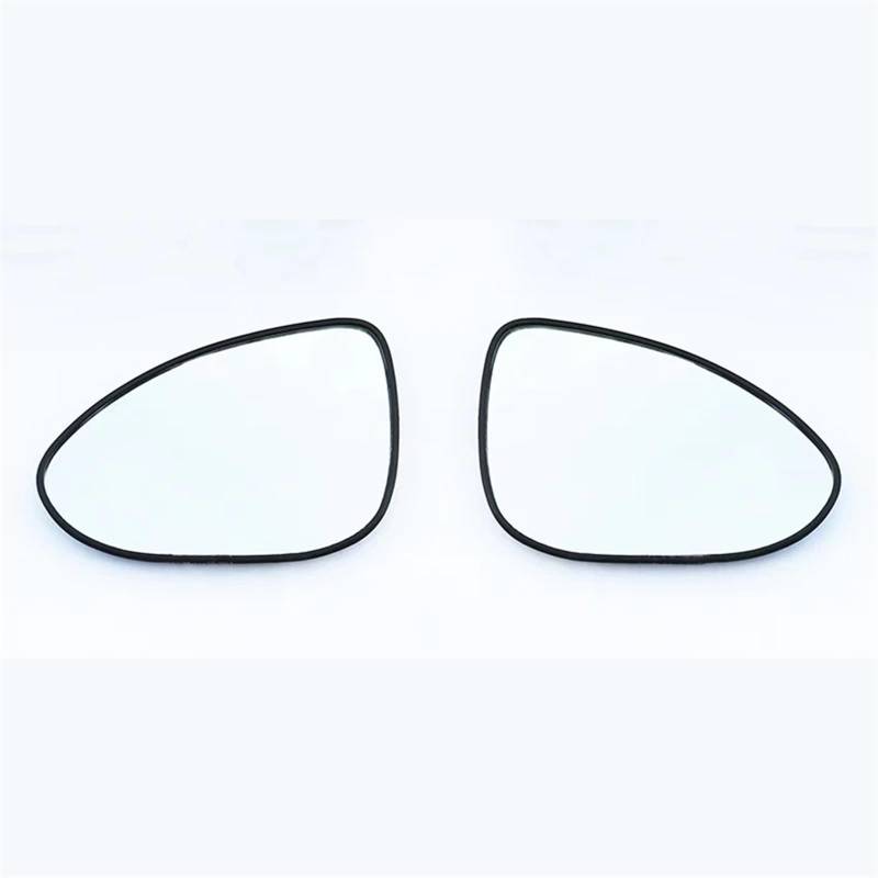 DWBXRRQS Türspiegelglas Kompatibel Mit Chevrolet Für Aveo Für Sonic 2011 2012 2013 2014 Autozubehör Rückspiegelglaslinse Auto-Verbrauchsteile(No Heating,1 Pair) von DWBXRRQS