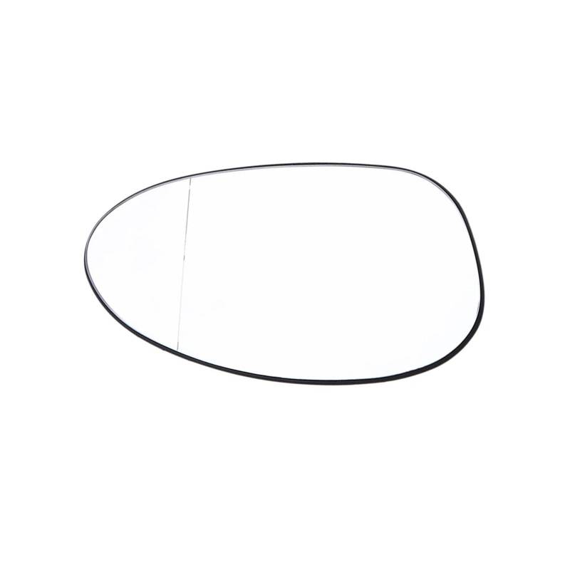 DWBXRRQS Türspiegelglas Kompatibel Mit Für 1er E81 2007-2011 E87 2004-2011 E82 Für Coupé 2007-2013 Weißes Beheizbares Seitenrückspiegelglasobjektiv Auto-Styling(Left) von DWBXRRQS